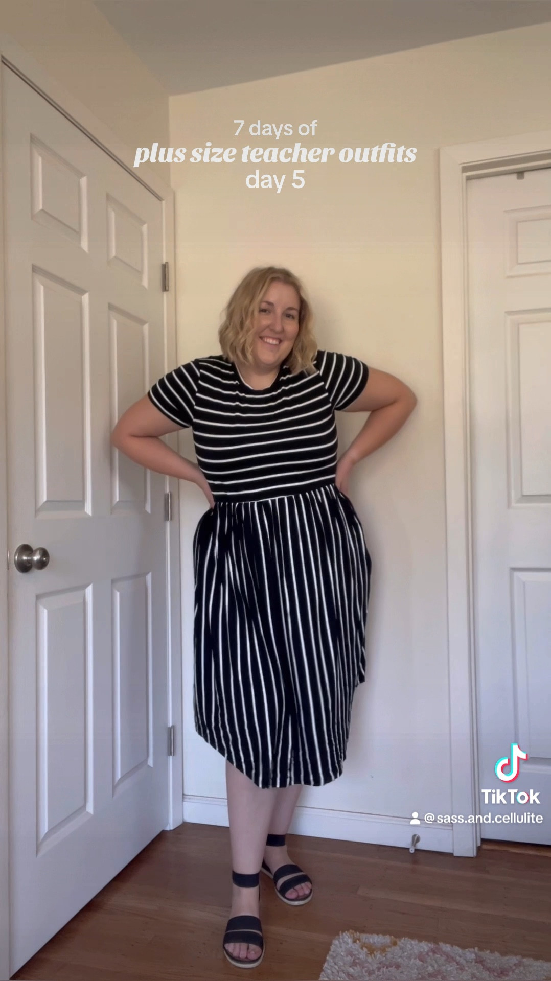 Plus size teacher outfit idea of the day! This dress is SO COMFY & stretchy and soft! Comes in lots of colors & prints. I’m wearing XL! 

#LTKworkwear #LTKplussize #LTKmidsize