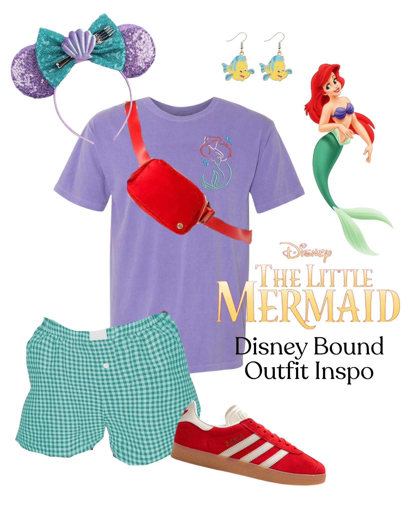 I am so excited for my Ariel / The Little Mermaid Disney Bound outfit! @Etsy @adidas #Disney #DisneyWorld #DisneyBound 

#LTKActive #LTKootd #LTKgrwm