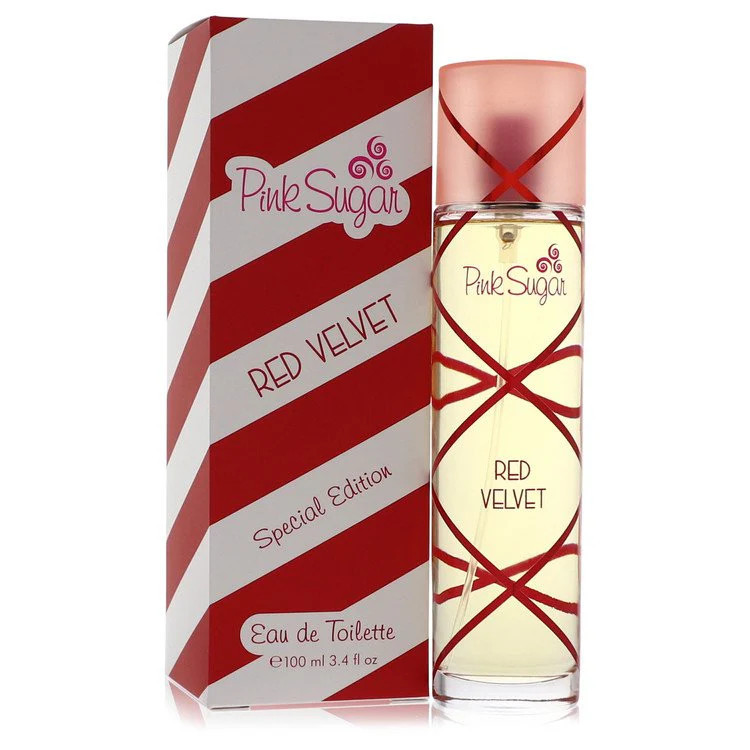 2pcs Combo Pink Sugar Red Velvet by Aquolina Eau De Toilette Spray 3.4 oz Women | Shop Simon