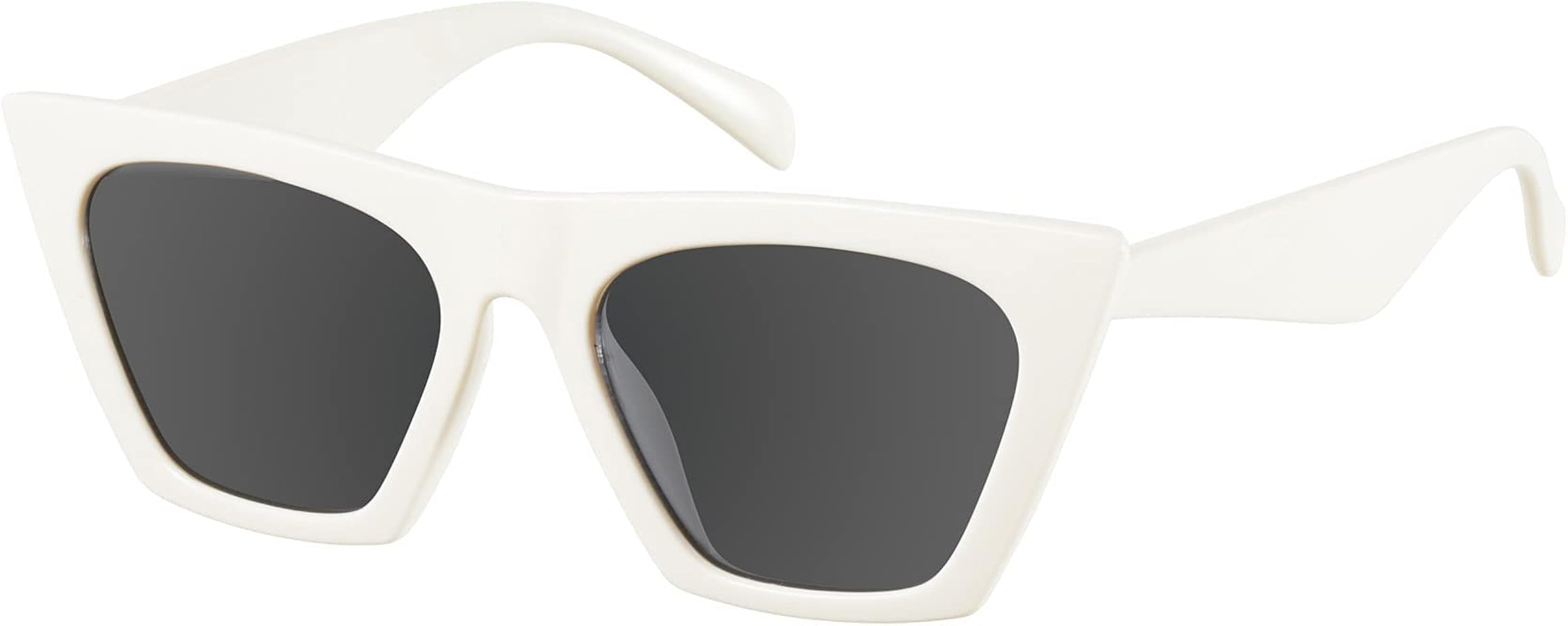 mosanana Square Cat Eye Sunglasses for Women Trendy Retro Cool MS51801 | Amazon (US)