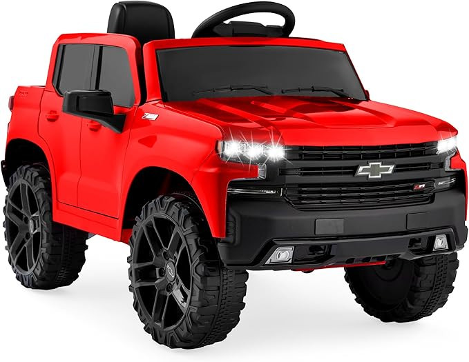 Best Choice Products 12V Licensed Chevrolet Silverado Ride On Truck, Electric Car Toy w/Parent Re... | Amazon (US)