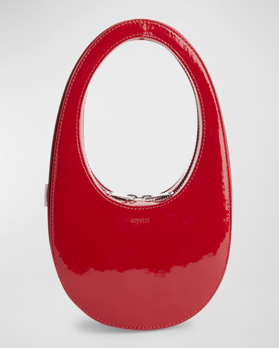 Coperni Swipe Mini Patent Top-Handle Bag | Neiman Marcus
