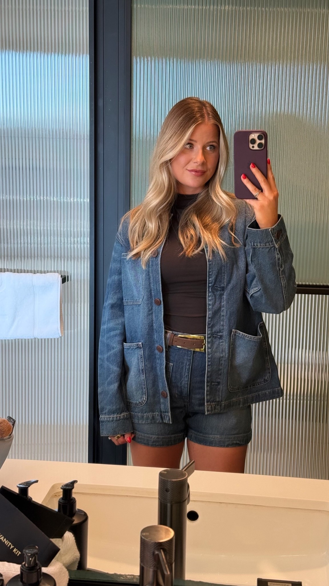 Nashville outfit! Linked everything below. Denim on denim. Brown suede boots. Fall transitional outfit  

#LTKFindsUnder100 #LTKStyleTip #LTKSeasonal