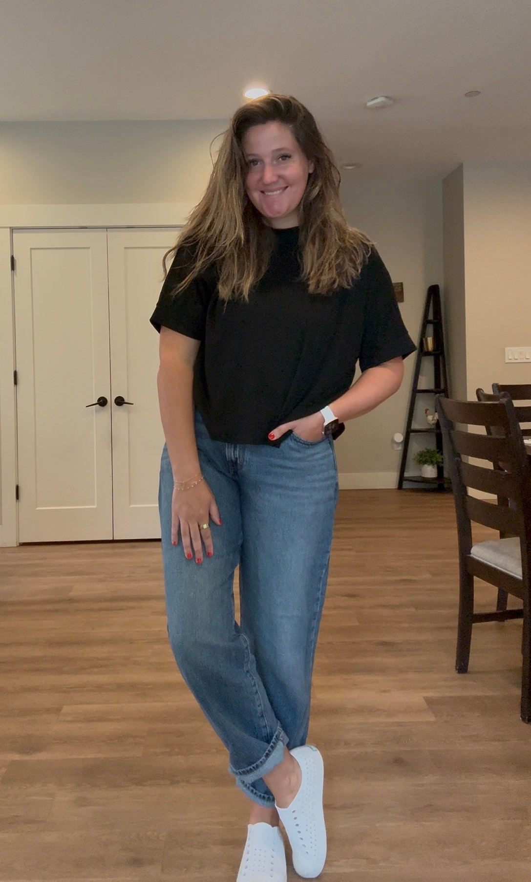 My go to baseball fit! I live in these Levi’s and natives! 

#LTKmomlife #LTKTall #LTKMidsize