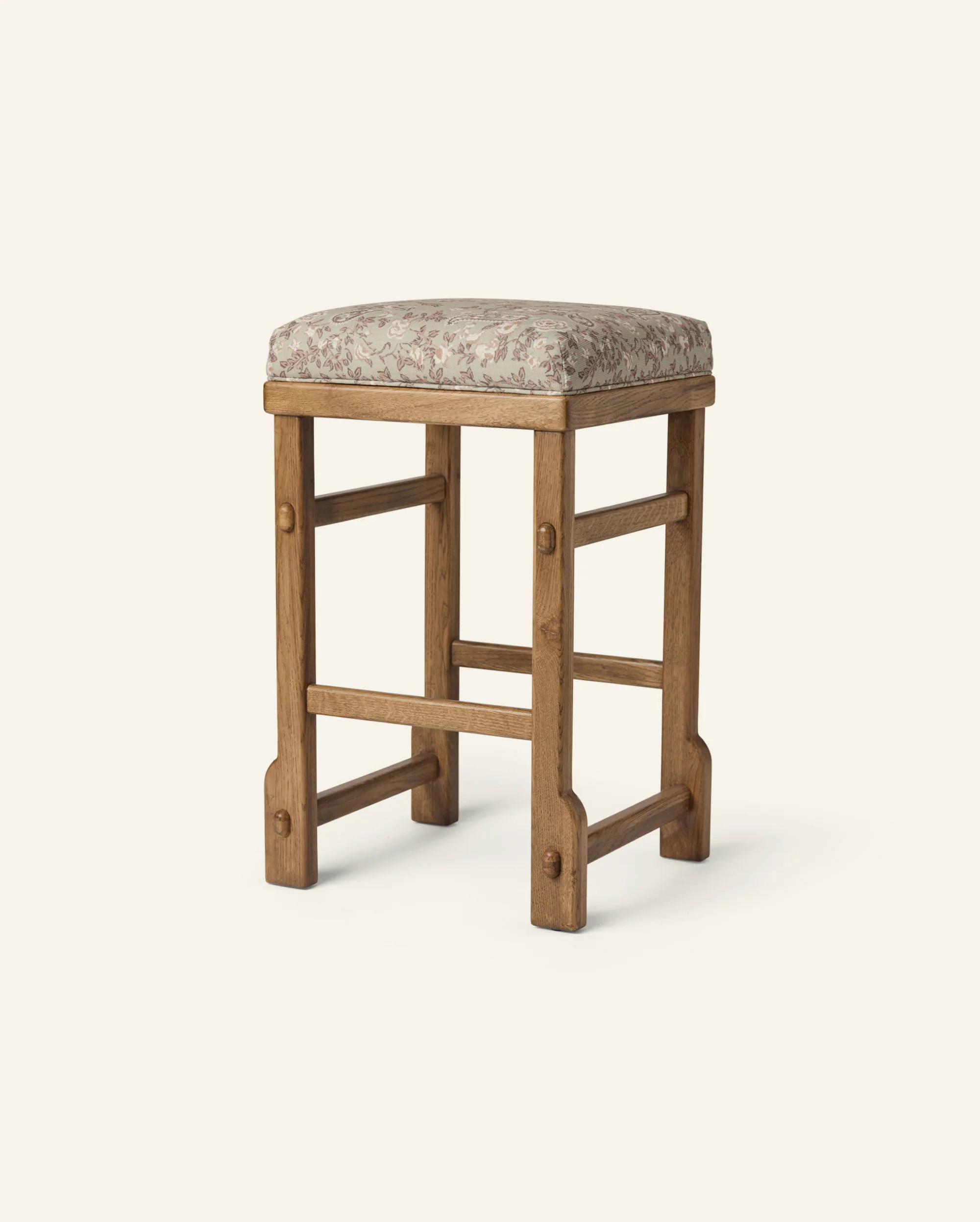 Sari Counter Stool in Aloe Botanical | Häti Home