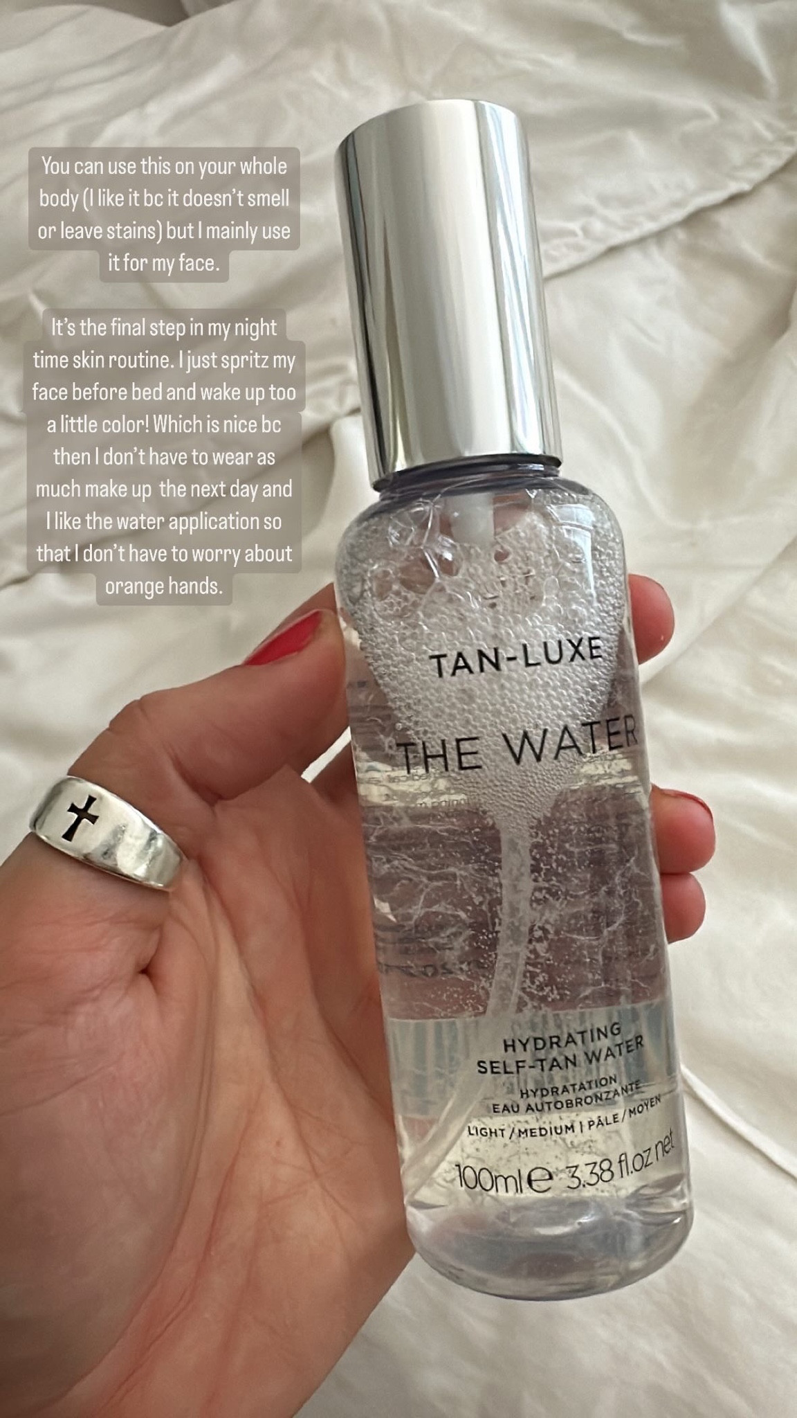 Tan Luxe Water Self Tanner (Travel Mini) 

#LTKFindsUnder50 #LTKTravel #LTKBeauty