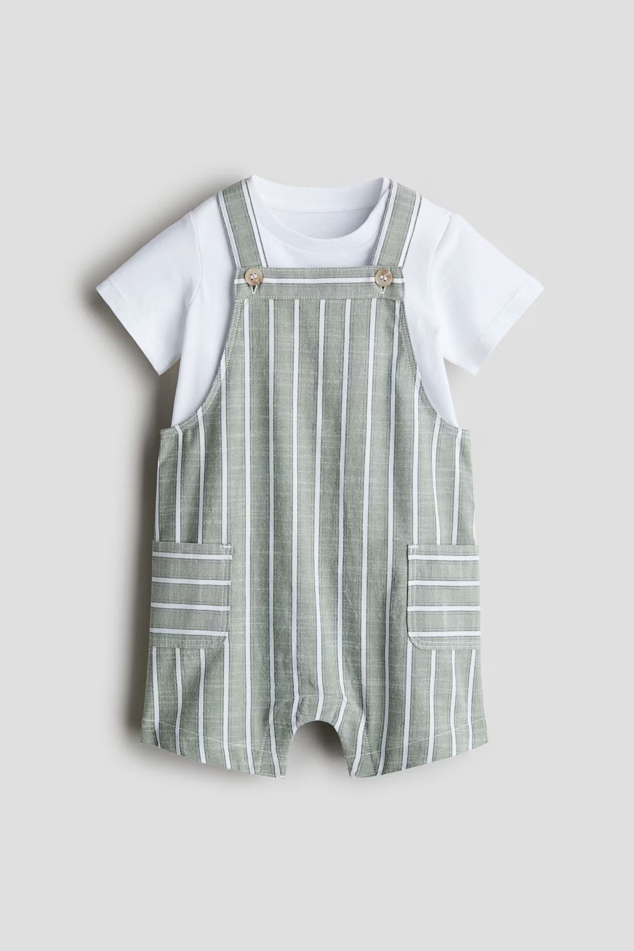 Ensemble 2 pièces en coton | H&M (FR, IT, ES, PT, BE)