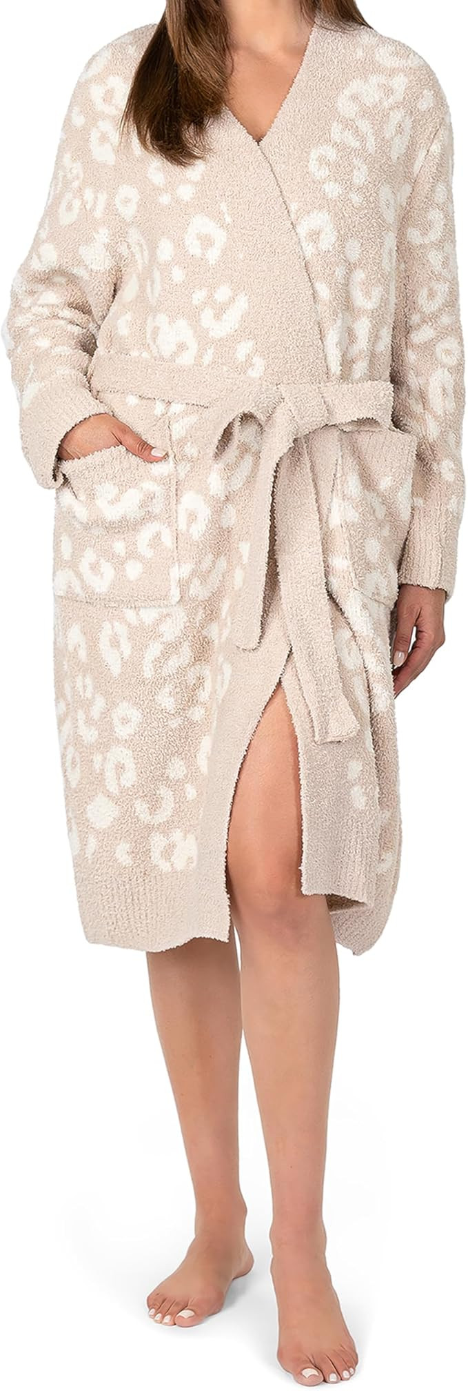 PAVILIA Premium Womens Plush Robe, Super Soft Fuzzy Bathrobe, Cozy Spa Robe with Pockets for Wome... | Amazon (US)