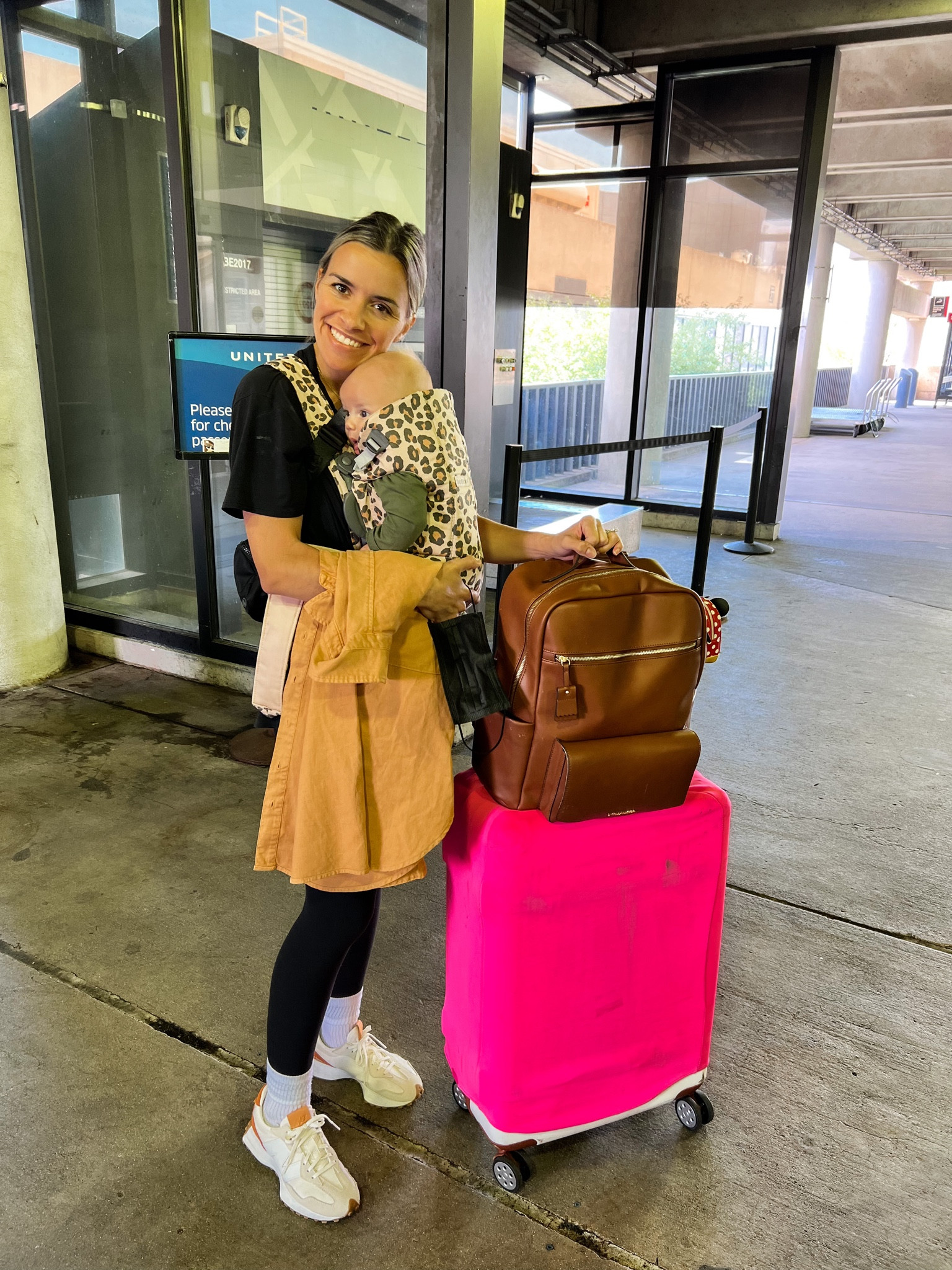 Diaper bag, traveling, travel outfit, airport 

#LTKbaby #LTKtravel #LTKunder100