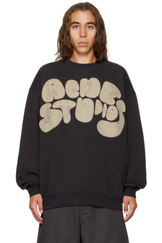 Gray Bubble Sweatshirt | SSENSE