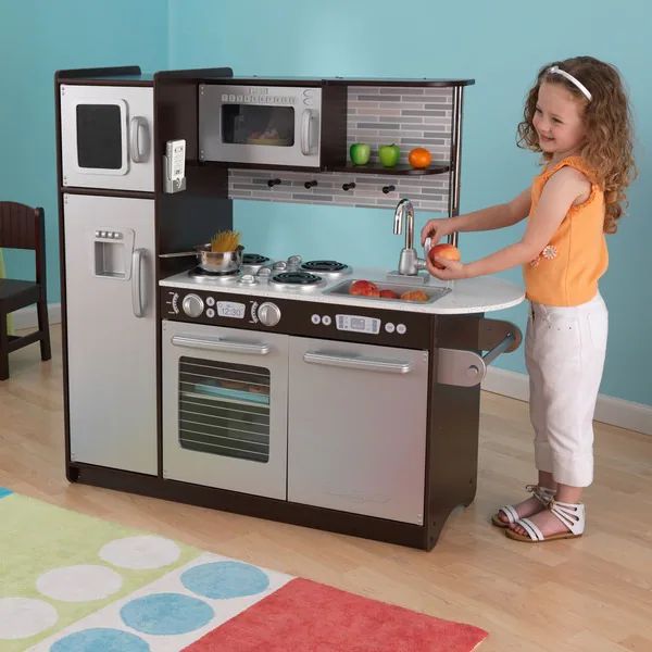 KidKraft Uptown Espresso Kitchen | Bed Bath & Beyond