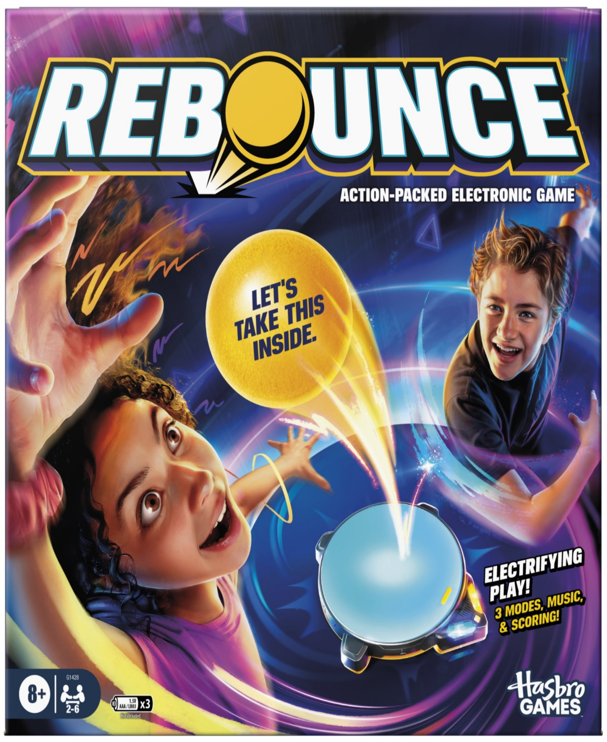 Hasbro Gaming Rebounce Indoor Action Board Game - Multi color | Macy's
