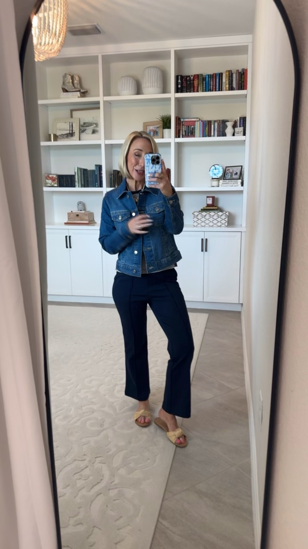 Walmart - best basics + fun finds @walmartstyle #walmartpartner #walmartstyle Cropped Flare Pants - size XS. $18.98. 2 colors. Cotton Cropped Boxy Tee w/ Short Sleeves - size XS. $10. 13 colors. Cropped Denim Jacket w/ Long Sleeves - size XS. $32. * Goldtone Cord Cream Swirl Resin Bead Necklace - $9.92. * Knot Slide Sandals - TTS. $24.98. 2 colors. * 18k Yellow Gold Plated 20mm Hoop Earrings with Swarovski Crystals - Now $17.99 (Was $129.00!)



  #LTKWorkwear

#LTKSeasonal #LTKOver40 #LTKWorkwear