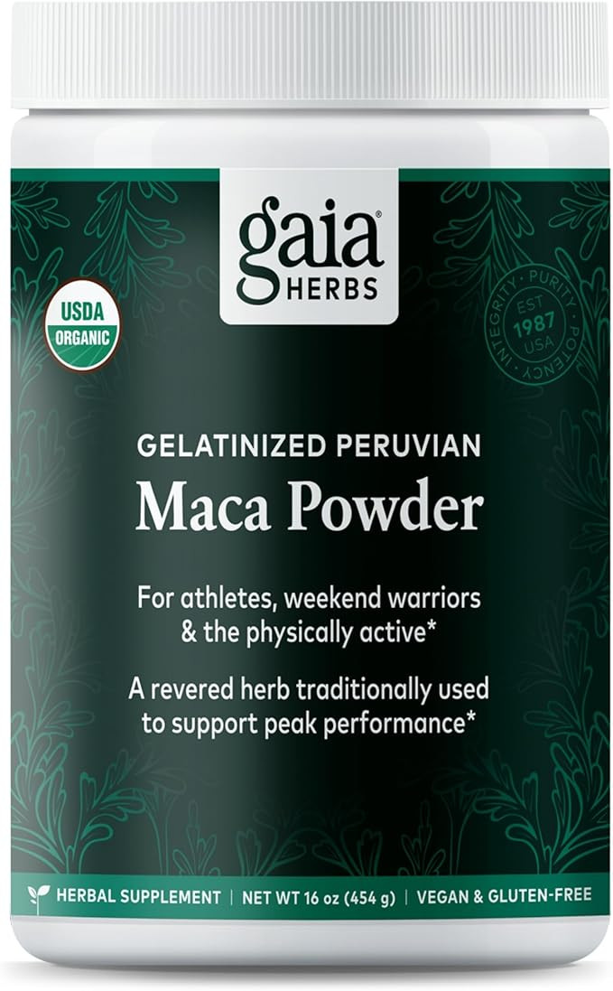 Gaia Herbs Maca Powder - Natural Energy Supplement - Supports and Maintains Healthy Energy and St... | Amazon (US)