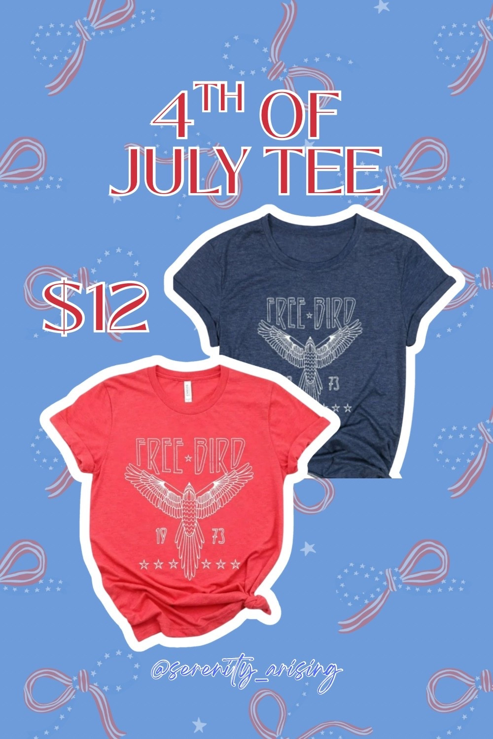 Cute little graphic tee only $12! Perfect for the 4th pairs with shorts, a maxi skirt, or some flowy pants ❤️🤍💙 #walmart #walmartfashion #walmartstyle

#LTKSaleAlert