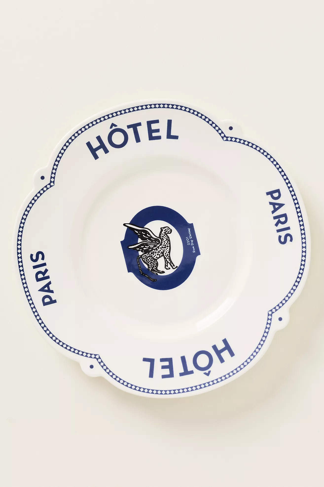 Reverie Stoneware Dessert Plate | Anthropologie (US)