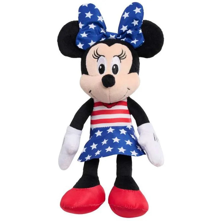 Disney Patriotic Minnie Mouse Plush | Walmart (US)
