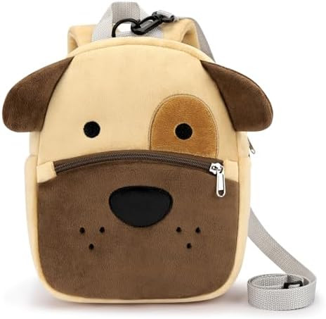 Toddler Backpacks for Girls 2-4: Plush Backpack -3D Animal Cartoon Mini Travel Bag -10 inch Toddl... | Amazon (US)