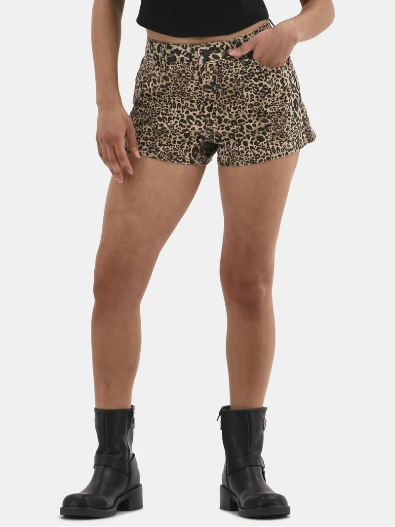 No Boundaries Denim Shorts, 3'' Inseam, Women's and Women's Plus | Walmart (US)