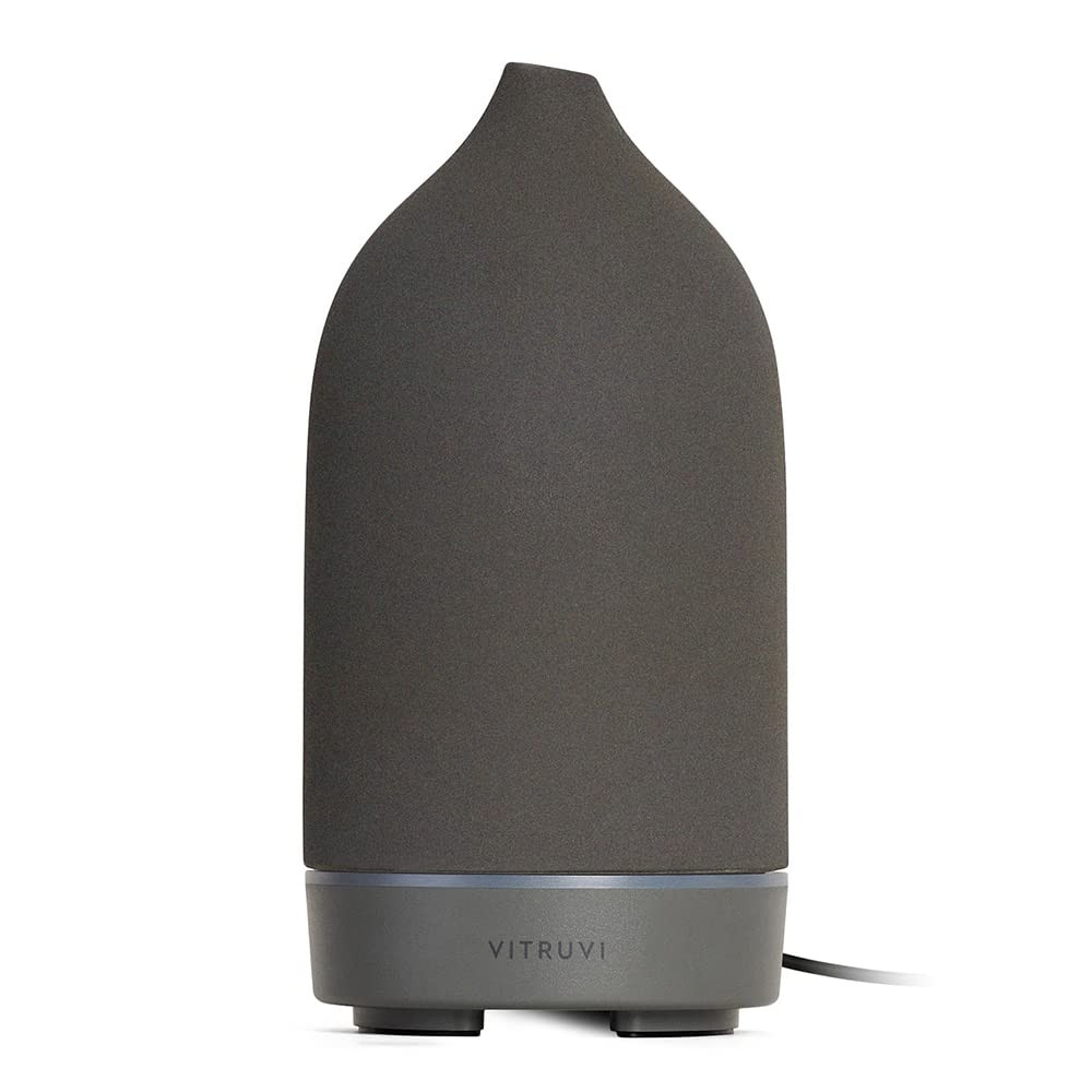 Vitruvi Stone Diffuser, Ceramic Ultrasonic Essential Oil Diffuser for Aromatherapy | Ceramic Diff... | Amazon (US)