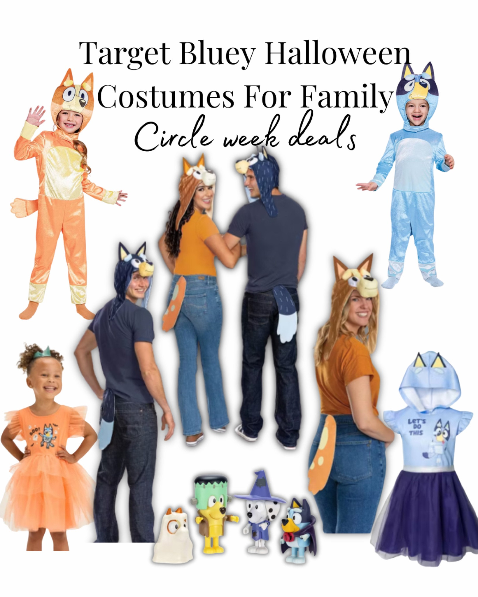 Halloween costumes from target for whole family. Currently on sale as a part of target circle week.


Halloween
Target circle week
Halloween costumes


#LTKSaleAlert #LTKHalloween #LTKSeasonal