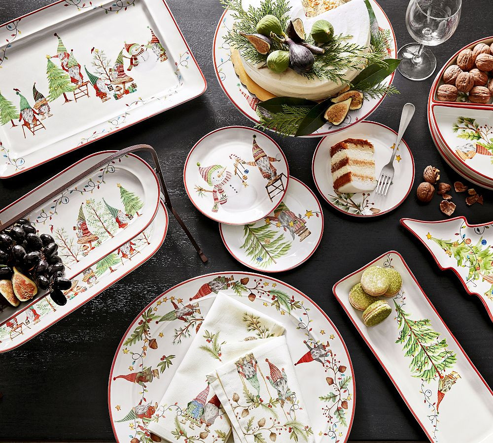 Forest Gnome Stoneware Dinnerware Collection | Pottery Barn (US)