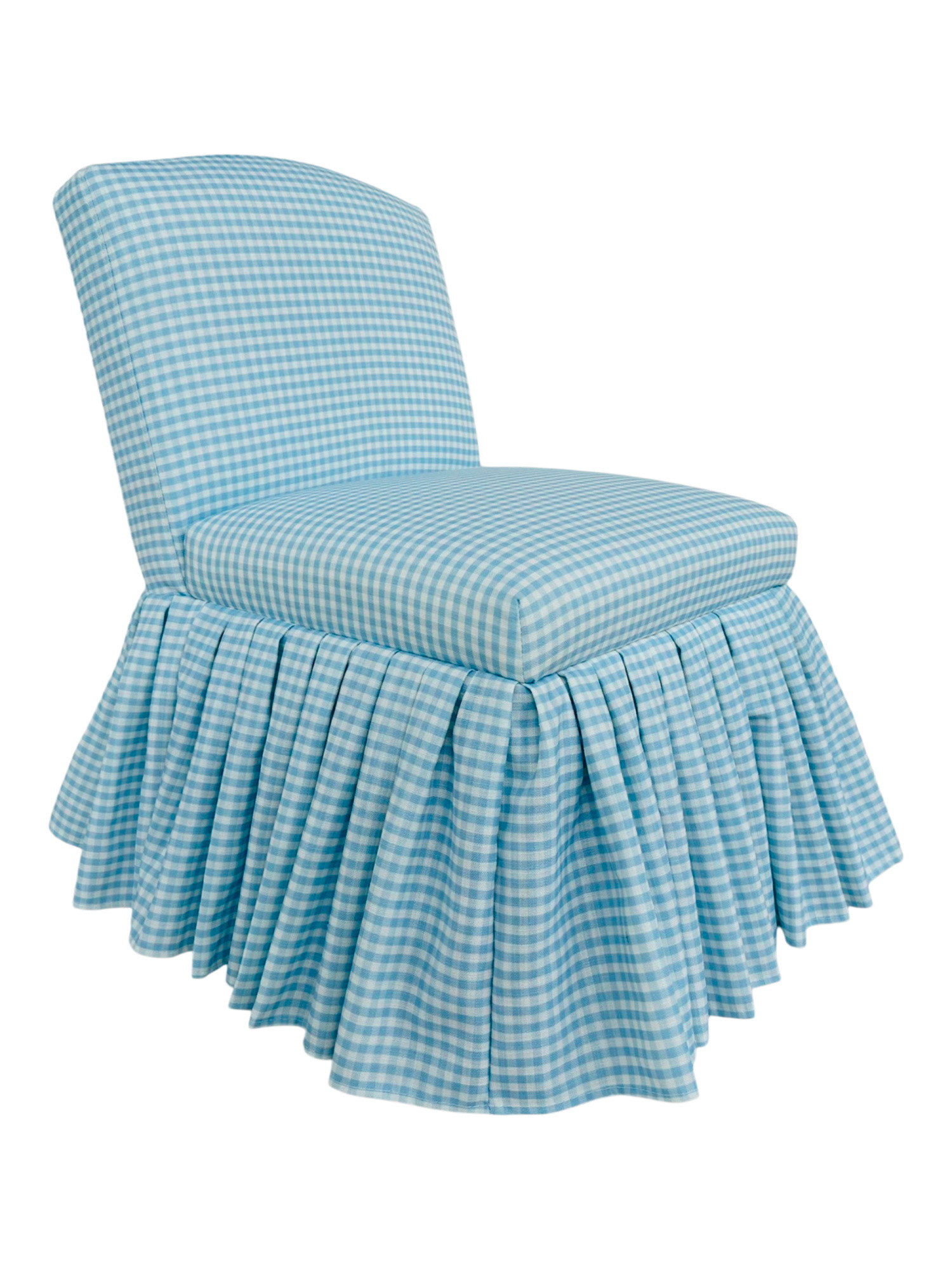 Gingham Vail Accent Chair With Gathered Skirt | Chairs & Seating | Marshalls | Marshalls