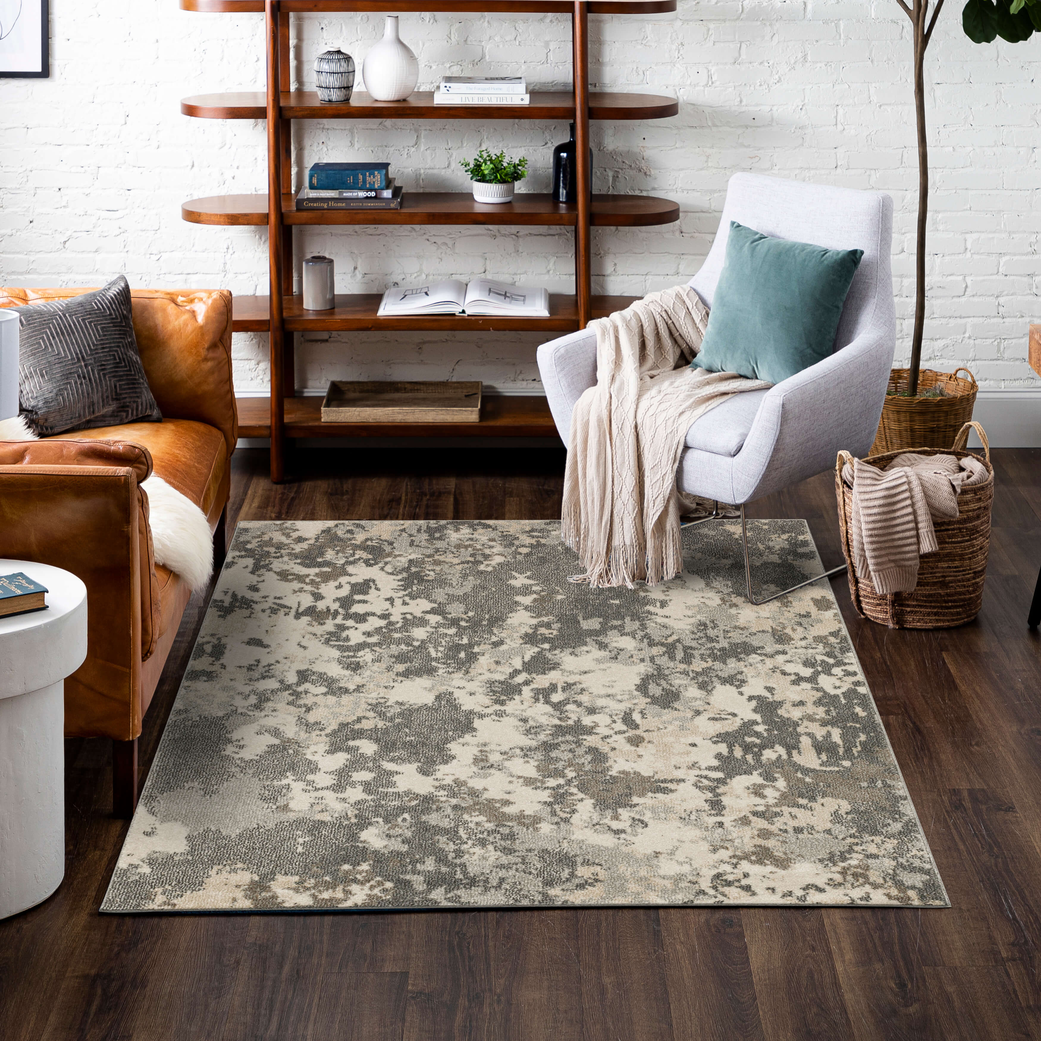 Arden Crista Grey Area Rug | Covered By Rugs
