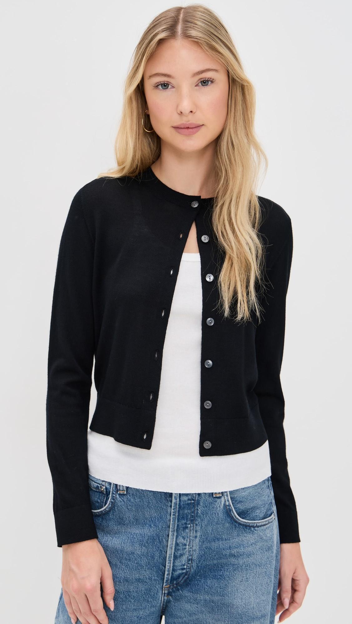 The Refined Cardi In Black | Shopbop