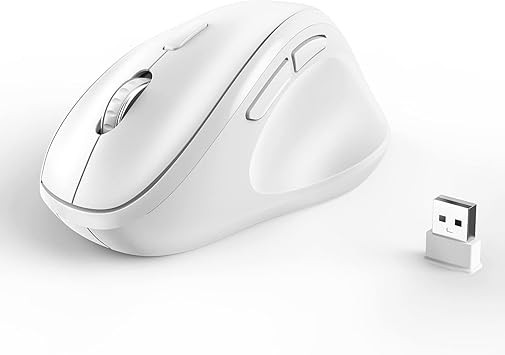 Ergonomic Wireless Mouse with USB Receiver for PC Computer, Laptop and Desktop, Vertical Mouse Ve... | Amazon (US)