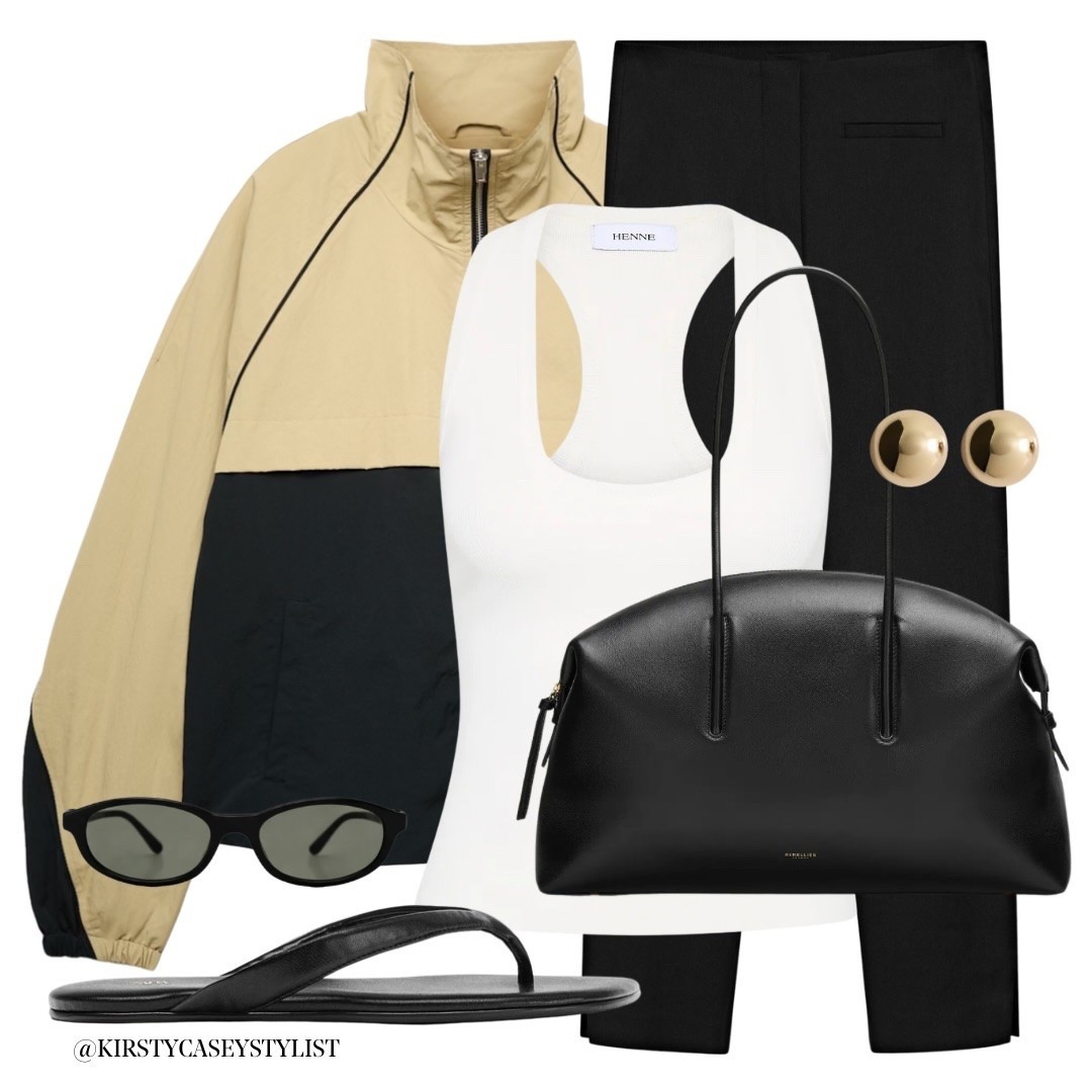 Okay now this jacket…you’ll never guess where it’s from👀👀 

@marksandspencerstyle with the Saint Laurent vibes! 🖤

#outfitinspo #everydayoutfits #marksandspencerstyle #ootdinspo #technicaljacket