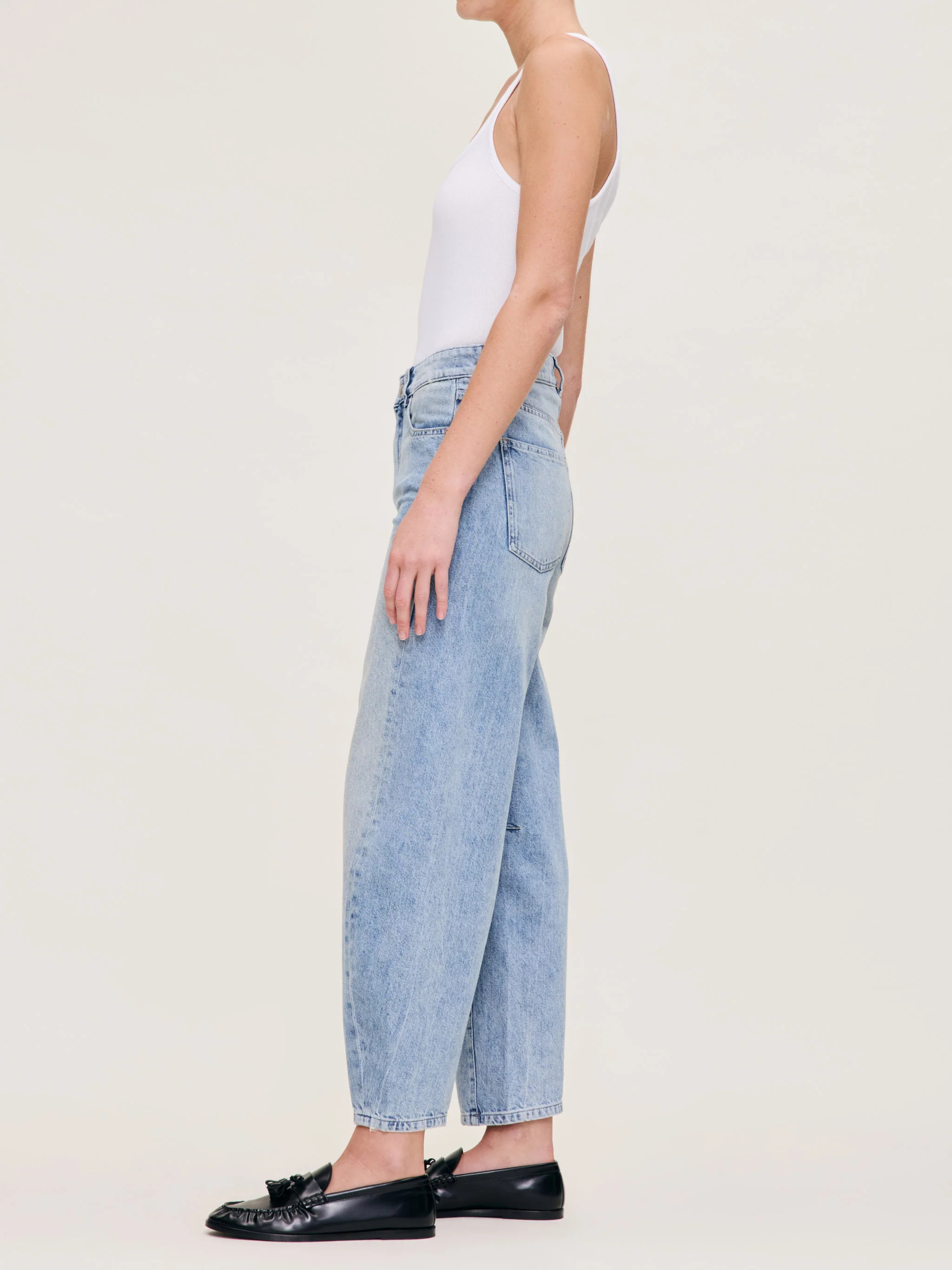 Miro Barrel High Rise 28" Jeans | Tinted Light | DL 1961 Women