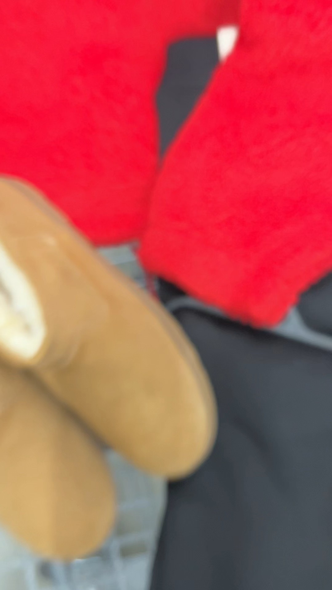 Walmart winter outfit idea with this $10.98 fleece and $14.99 genuine suede boos. I size up to medium in the pullover, it’s actually really warm. Love bright red this time of year! #christmas holiday momstyle 

#LTKFindsUnder50 #LTKGiftGuide #LTKFindsUnder100