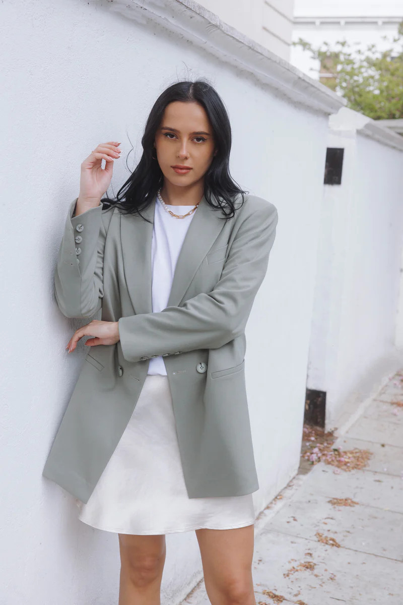 "The Tori" - Blazer (Khaki) | Sinead Keary