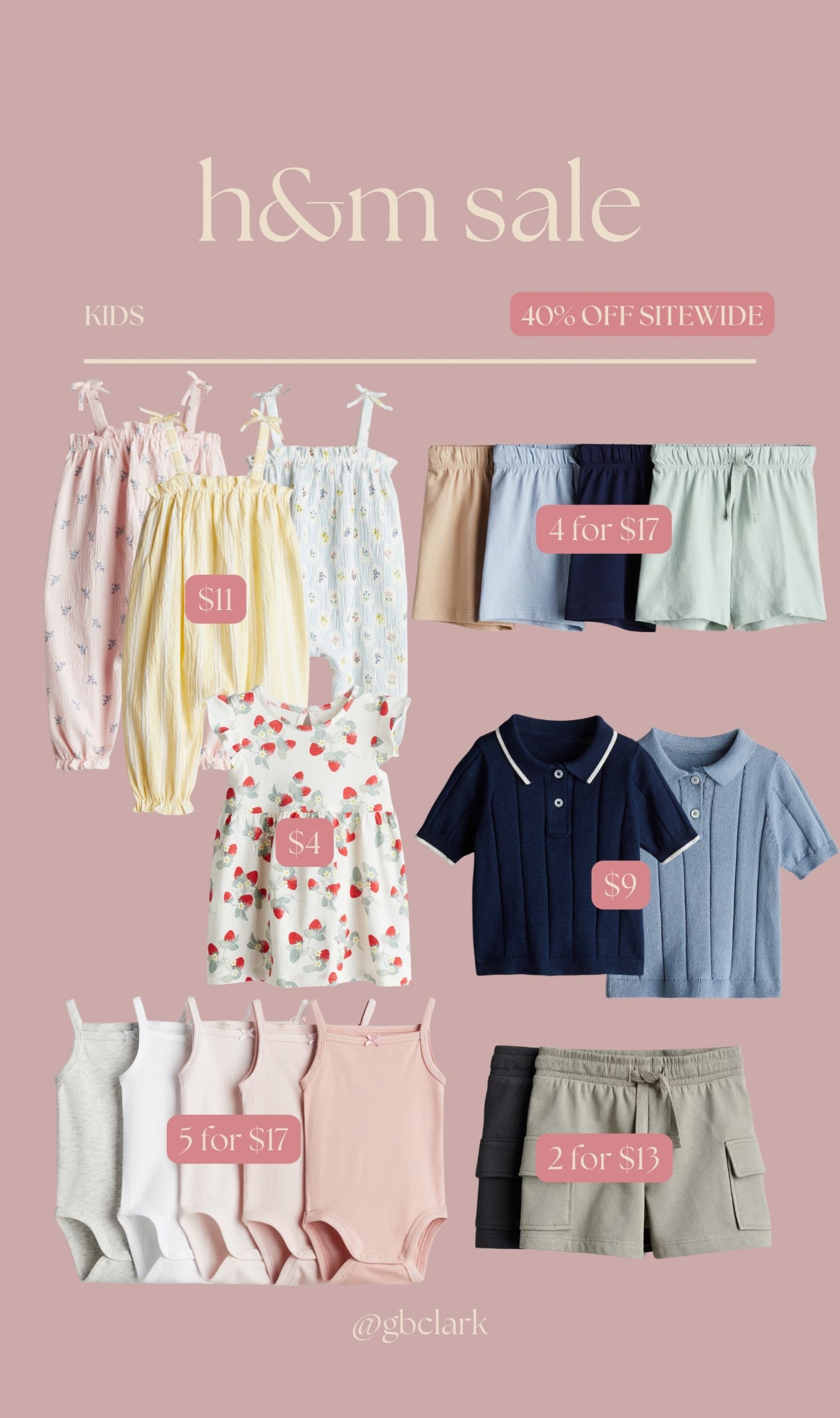 Up to 40% off sitewide!! Baby toddler and kids clothing, adorable boy and girl outfits picked out! 

#ltksalealert #spring 

#LTKFindsUnder100