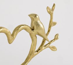 Brass Bird Heart Object | Pottery Barn (US)