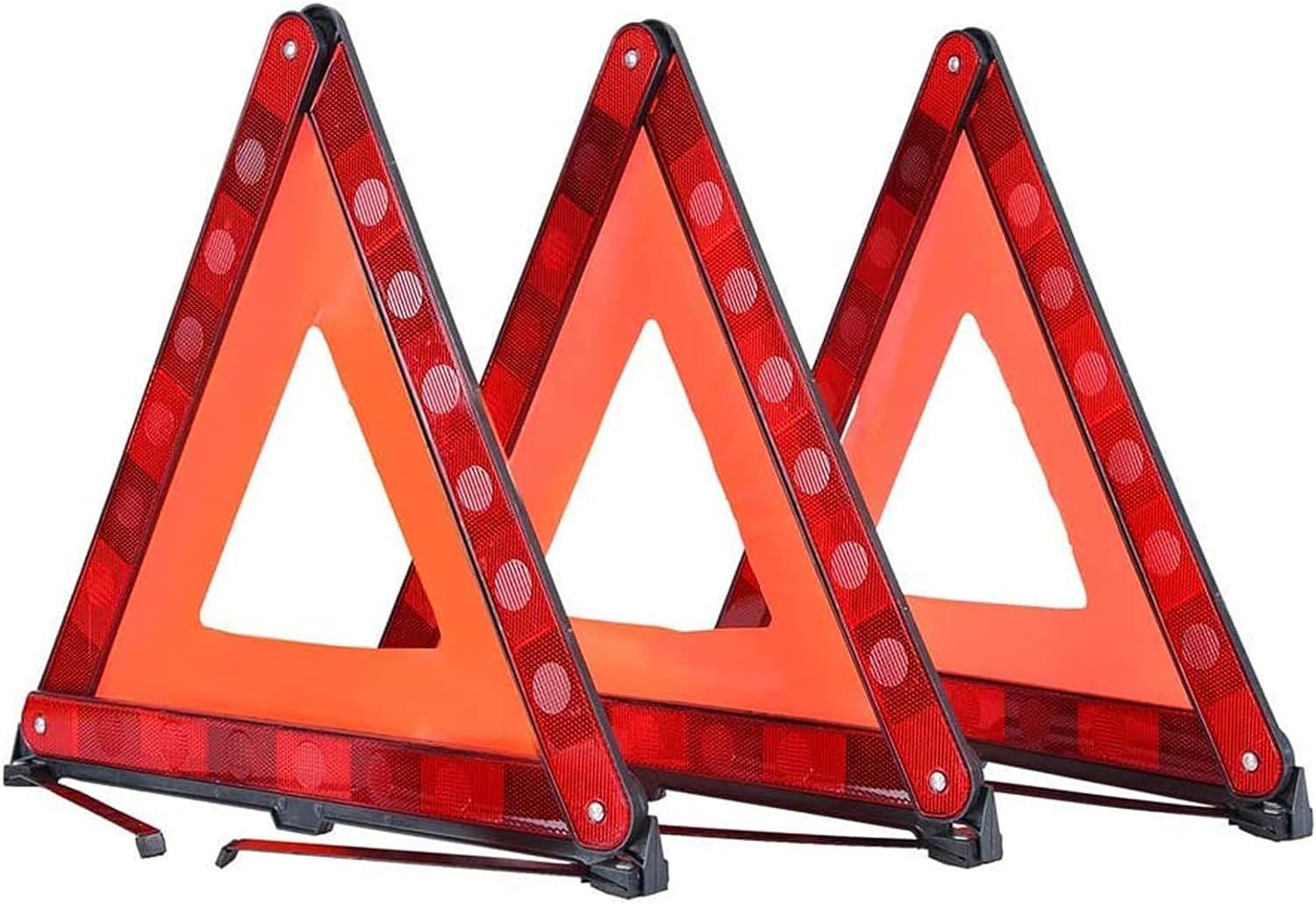 ATP Triangle Warning Frame Triangle Emergency Warning Triangle Reflector Safety Triangle Kit 3 Pa... | Amazon (US)