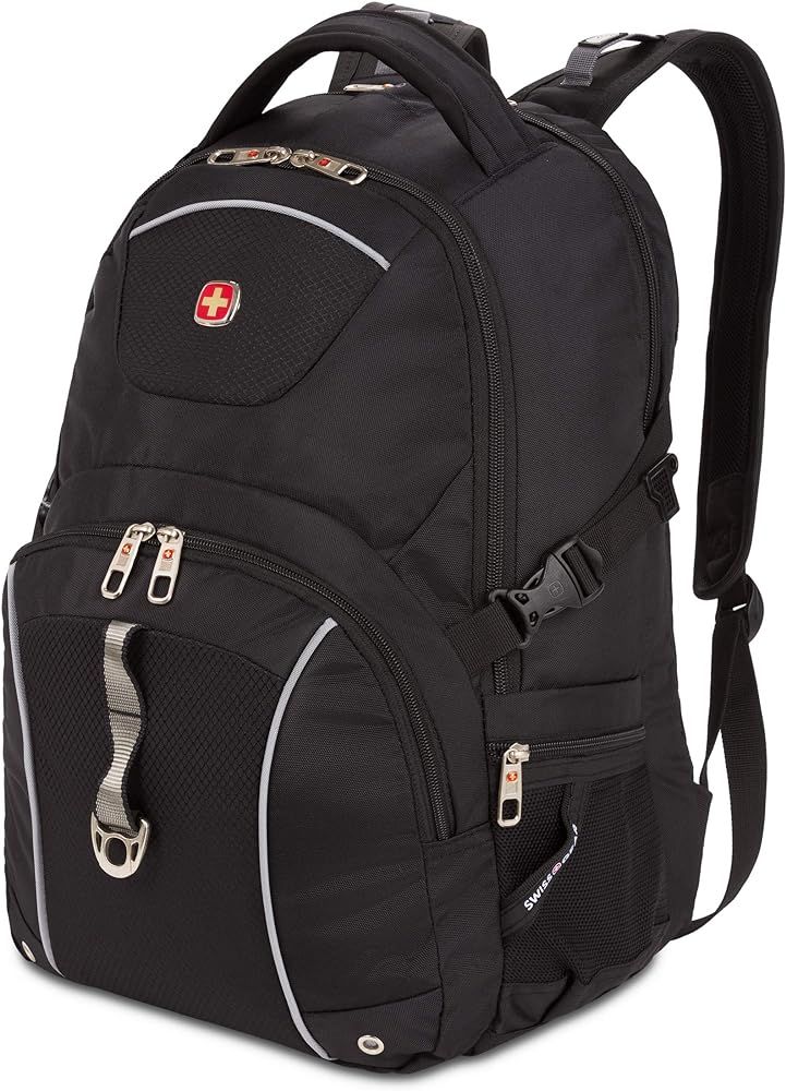 SwissGear 3258 Laptop Backpack, Black, 18.5-Inch | Amazon (US)