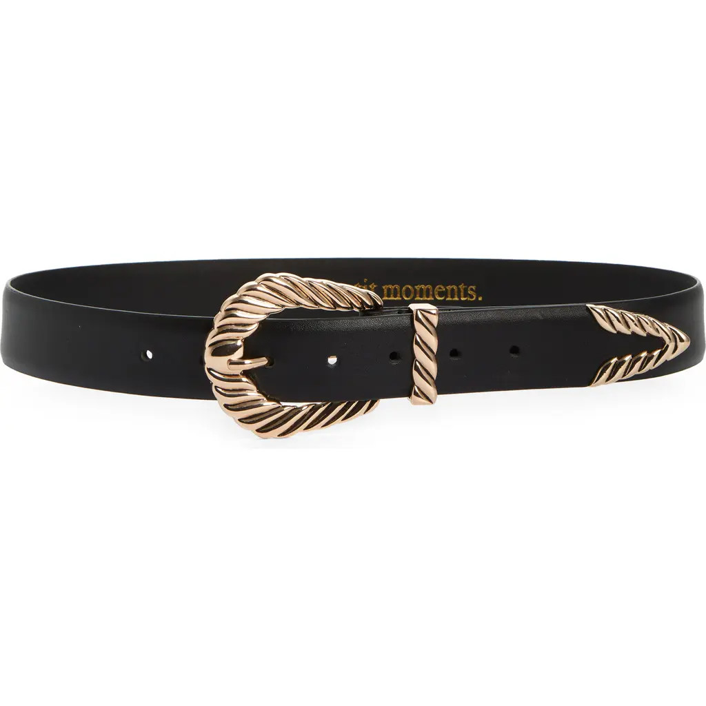 Petit Moments Modern Rodeo Belt in Black at Nordstrom, Size X-Small | Nordstrom
