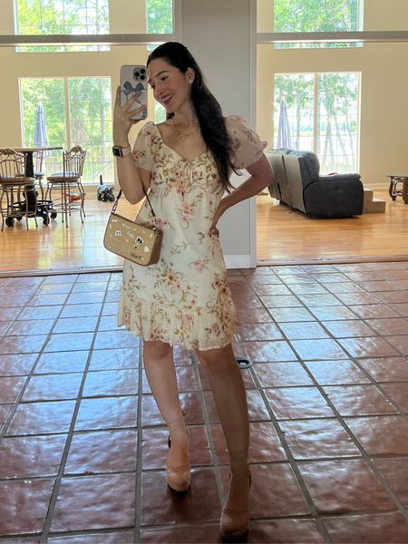 Spring Outfit Idea! Floral babydoll puff sleeve mini dress and tan espadrilles. Xoxo, Lauren 

Italy, European vacation, lemon print dress, greece, florence, naples, rome, milan, france, verona, venice, disney day, disney theme park outfit, taylor swift outfit, concert outfit, music festival, country concert, Vacation outfits, festival, spring break, swimsuits, travel outfit, Spring style inspo, spring outfits, summer style inspo, summer outfits, espadrilles, spring dresses, white dresses, amazon fashion finds, amazon finds, active wear, loungewear, sneakers, matching set, sandals, heels, fit, travel outfit, airport outfit, travel looks, spring travel, gym outfit, flared leggings, college girl outfits, vacation, preppy, disney outfits, disney parks, casual fashion, outfit guide, spring finds, swimsuits, amazon swim, flowy skirt, spring skirt, block heels, swimwear, bikinis, one piece for swimsuits, two piece, coverups, summer dress, beach vacation, honeymoon, date night outfit, date night looks, date outfit, dinner date, brunch outfit, brunch date, coffee date, errand run, tropical, beach reads, books to read, booktok, beach wear, resort wear, cruise outfits, booktube, #ootdguides #LTKSummer #LTKSpring  

Follow my shop @lovelyfancymeblog on the @shop.LTK app to shop this post and get my exclusive app-only content!

#liketkit 
@shop.ltk #ltktravel #ltkstyletip #ltkbeauty
