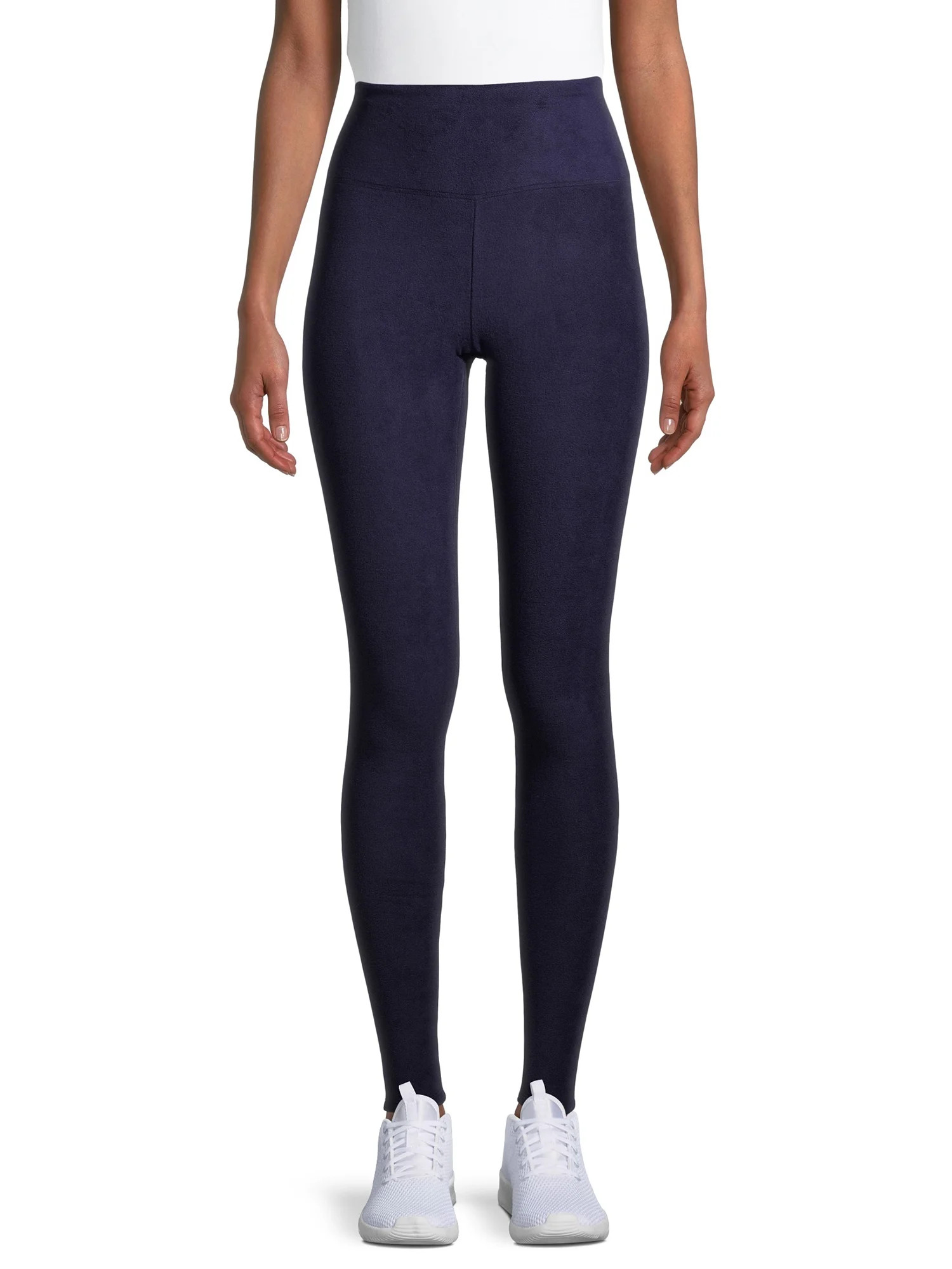 ClimateRight by Cuddl Duds Stretch Fleece Women's High Rise Base Layer Legging, Sizes XS to 4X | Walmart (US)