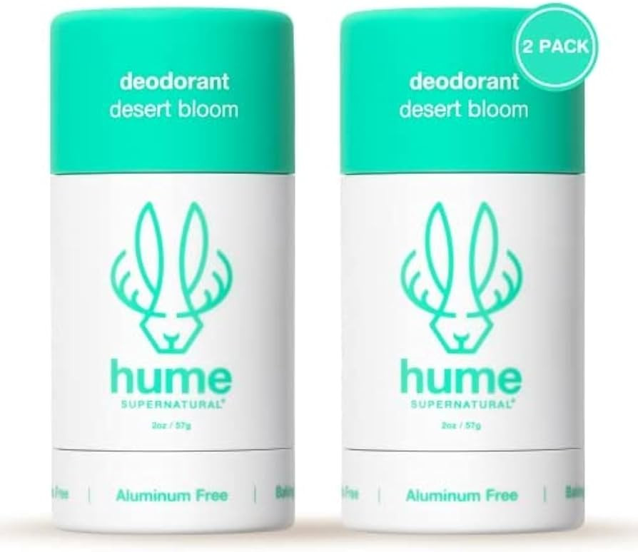 Hume Supernatural Roll On Aluminum Free Deodorant for Women & Men - Safe for Sensitive Skin - Pro... | Amazon (US)