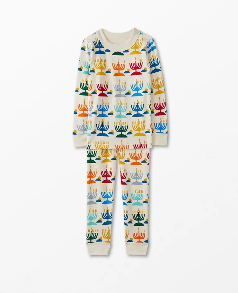 Holiday Print Long John Pajama Set | Hanna Andersson