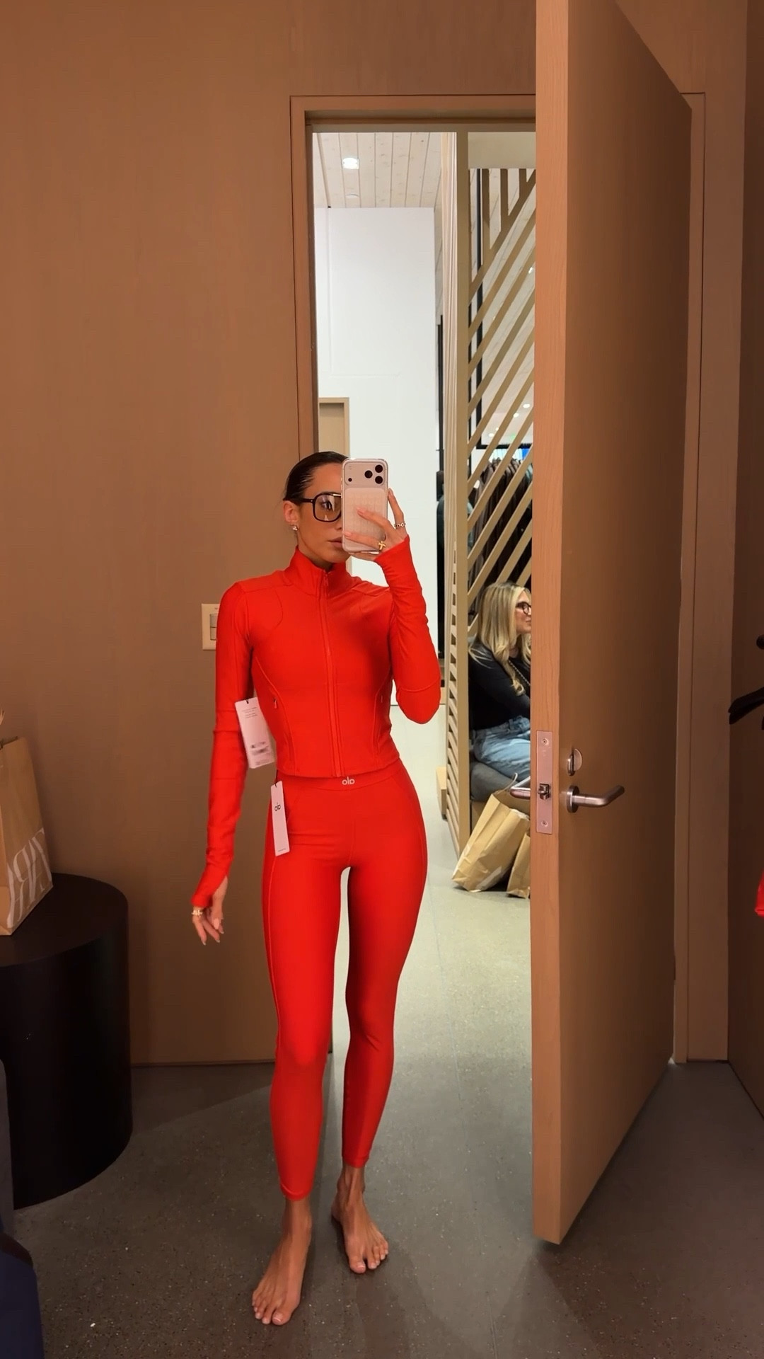 Alo yoga red collection is a 10/10 ❤️ this one will for sure sell out quick so don’t sleep on it! 
Leggings run big (size down) I’m wearing XXS leggings, XS top and Small puffer jacket 

#LTKActive #LTKSeasonal #LTKPetite