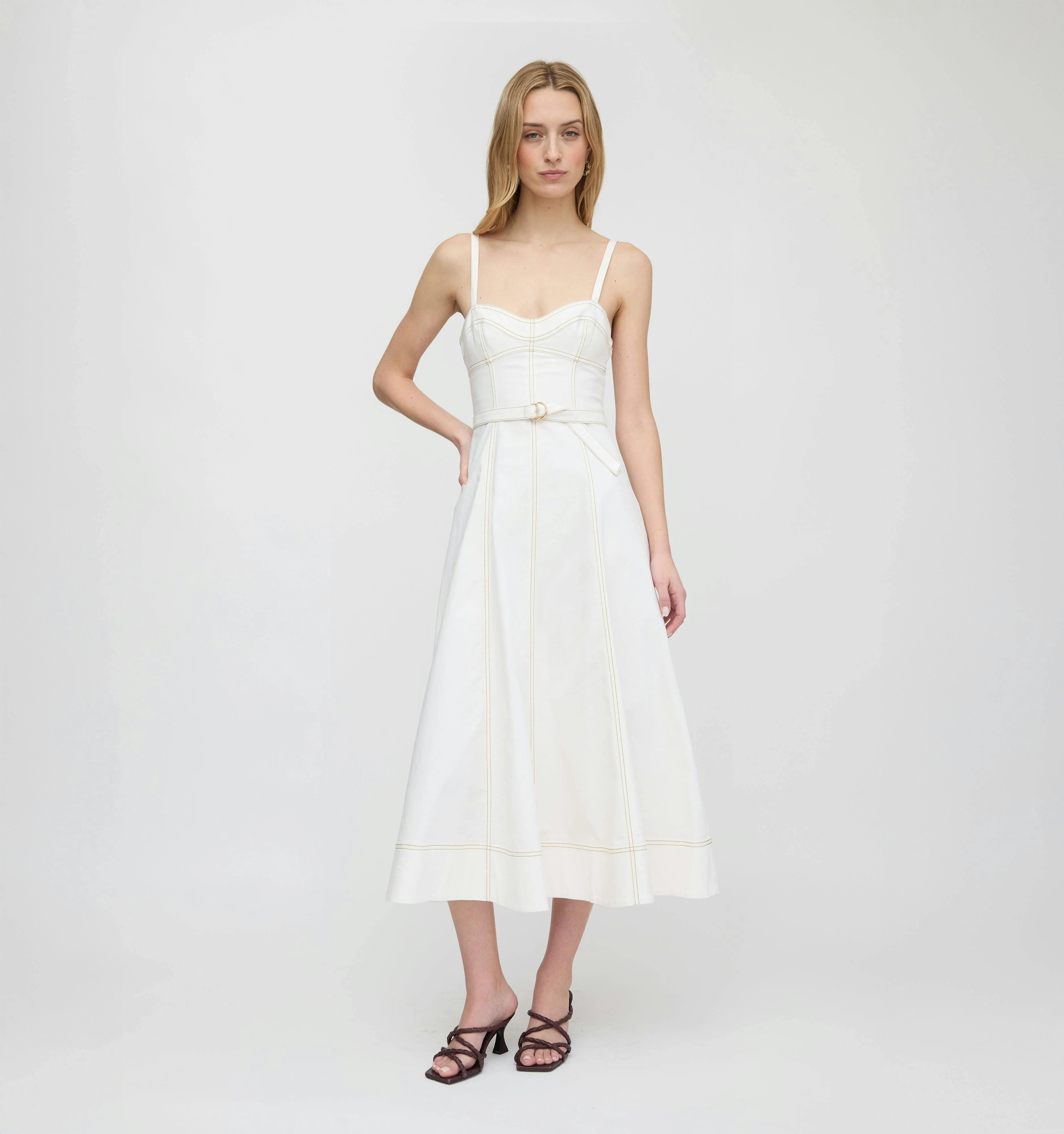 The Fiona Dress - Off White Off White / XXL | Maisonette