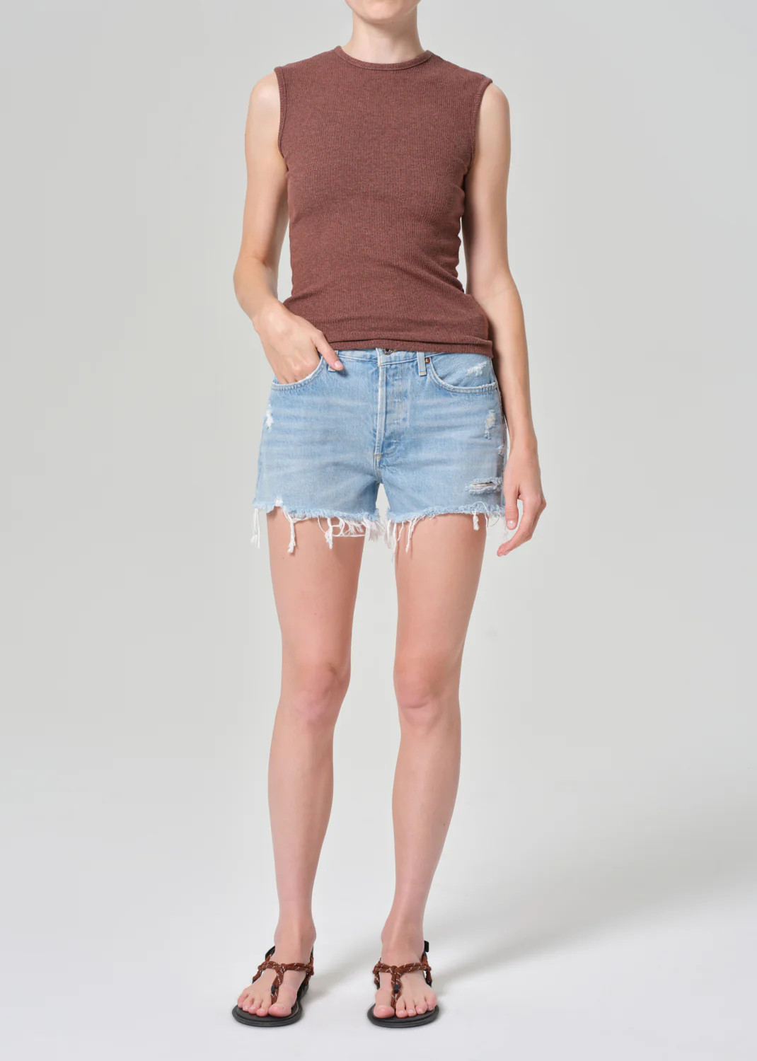 Parker Vintage Cut Off Short in Swapmeet | AGOLDE