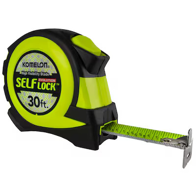 Komelon Self-Lock Evolution 30-ft Auto Lock Tape Measure Lowes.com | Lowe's