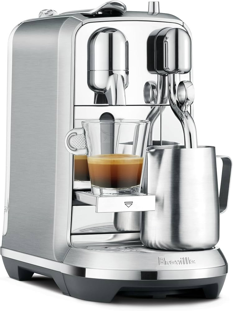 Nespresso Creatista Plus Espresso Machine by Breville, Brushed Stainless Steel | Amazon (US)