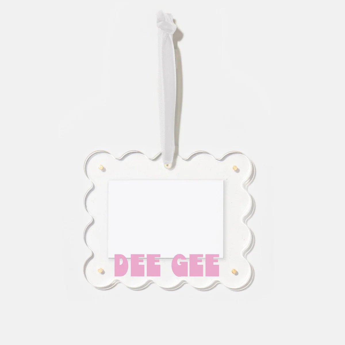 Delta Gamma Frame Ornament | Tart By Taylor