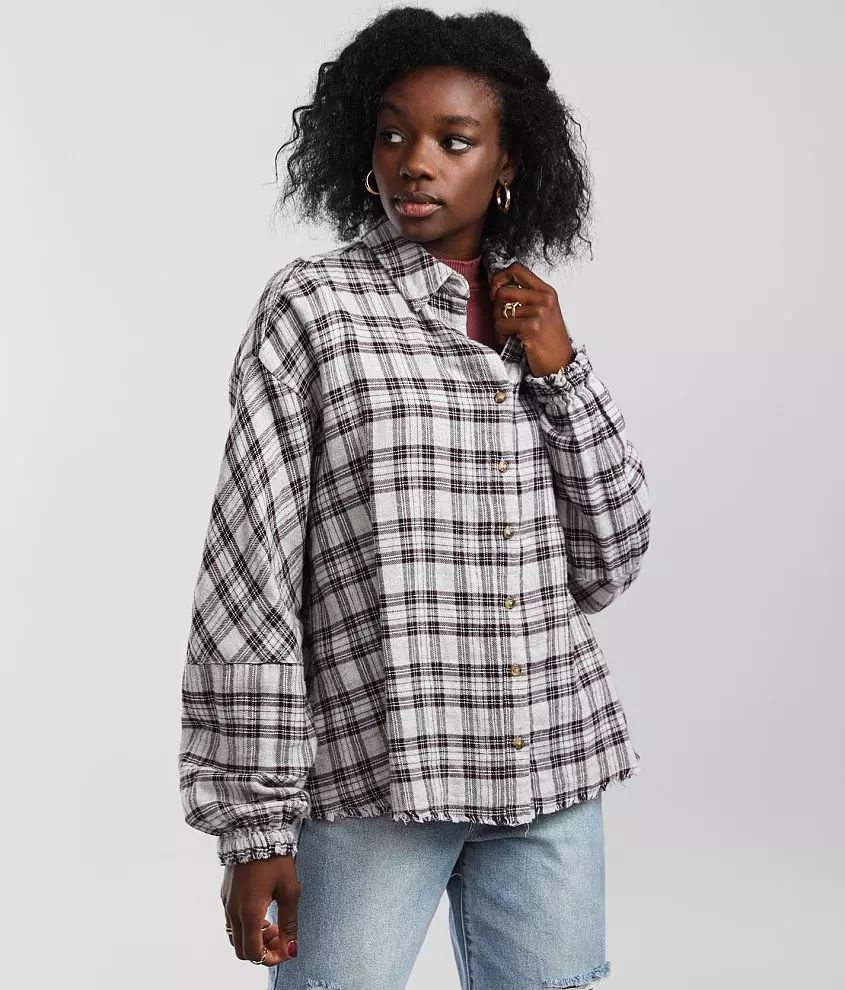 Frayed Flannel Shirt | Buckle